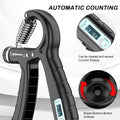 Ejercitador de antebrazos Ajustable con Contador 5kg-60kg
